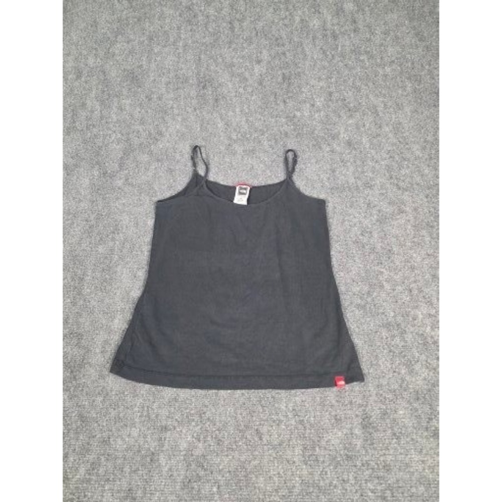 The North Face Womens Camisole Tank Top Charcoal Gray Adjustable Straps Size M